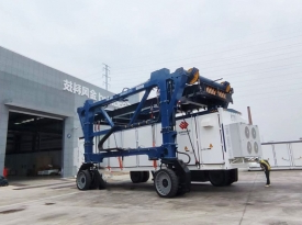 金风科技80T储能柜跨运车